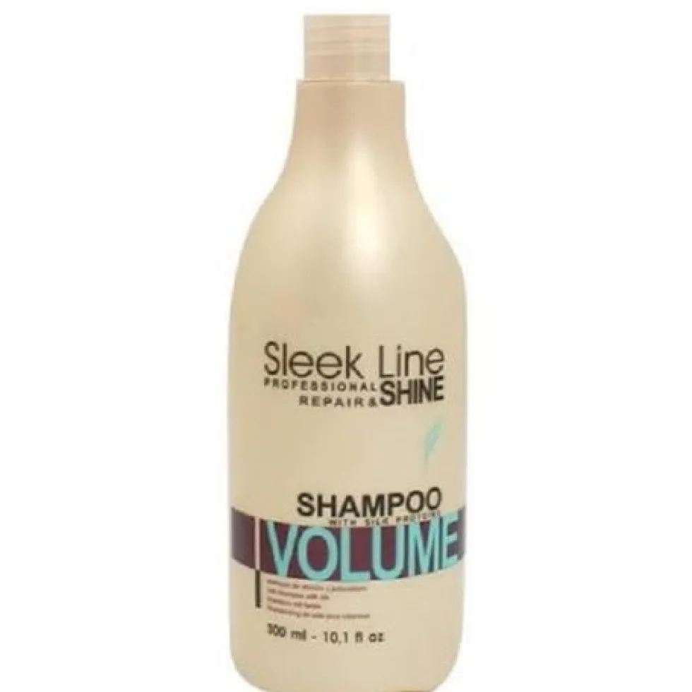 Stapiz Sleek Line Repair Volume Shampoo szampon do włosów z jedwabiem zwiększający objętość 300ml