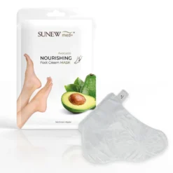 SunewMed+ Nourishing Foot Cream Mask regenerująca maska do stóp w formie skarpetek Awokado
