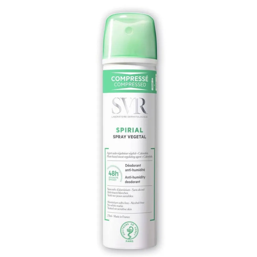 SVR Spirial Spray Vegetal dezodorant regulujący potliwość 75ml