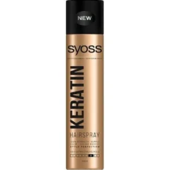 Syoss Keratin Hairspray lakier do włosów w sprayu Extra Strong 300ml