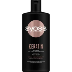 Syoss Keratin Shampoo szampon do włosów słabych i łamliwych 440ml