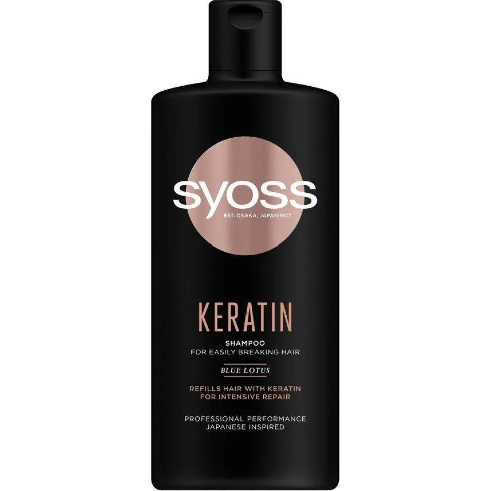 Syoss Keratin Shampoo szampon do włosów słabych i łamliwych 440ml