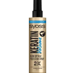 Syoss Keratin & Volume spray do włosów termoochronny nadający objętość 200ml