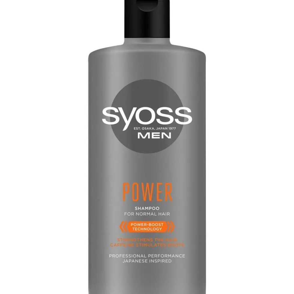 Syoss Men Power Shampoo szampon do włosów normalnych 440ml