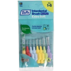 TePe Extra Soft Mixed Pack szczoteczki do przestrzeni międzyzębowych 0.45-1.1mm 8szt