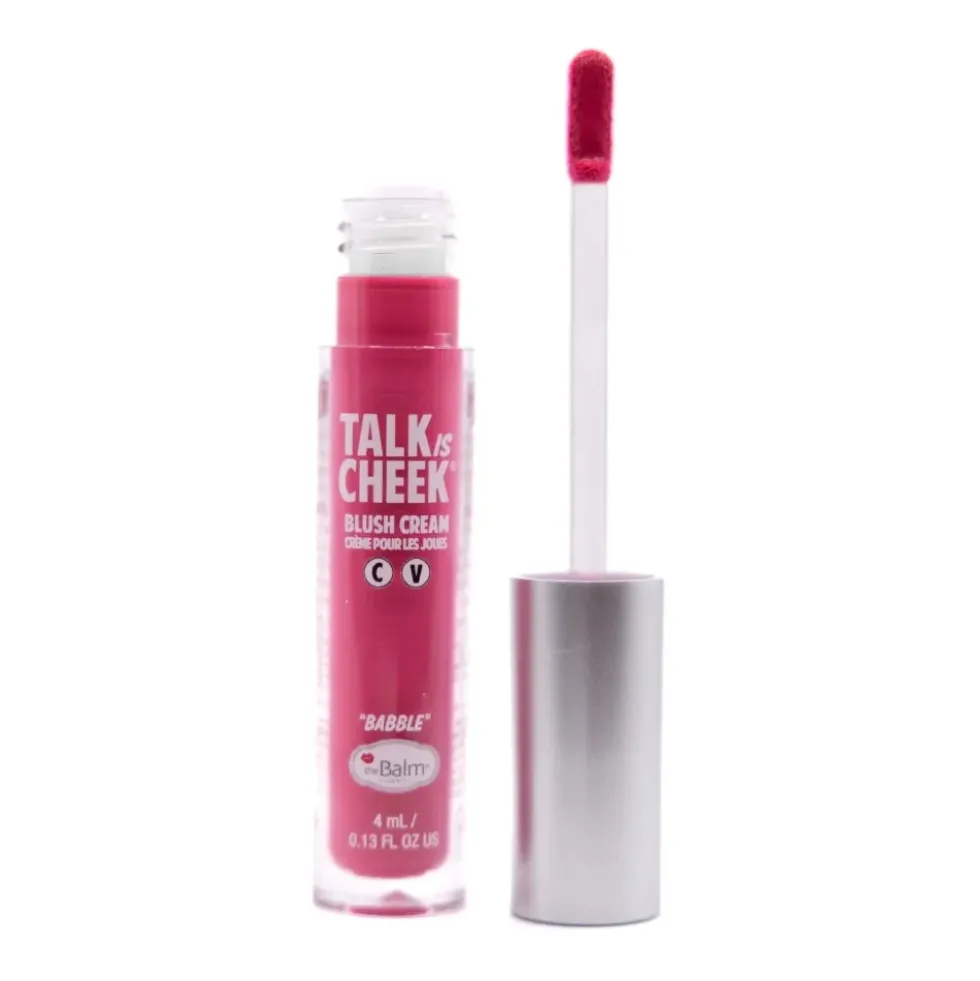 The Balm Talk is Cheek Blush Cream kremowy róż do policzków Babble 4ml
