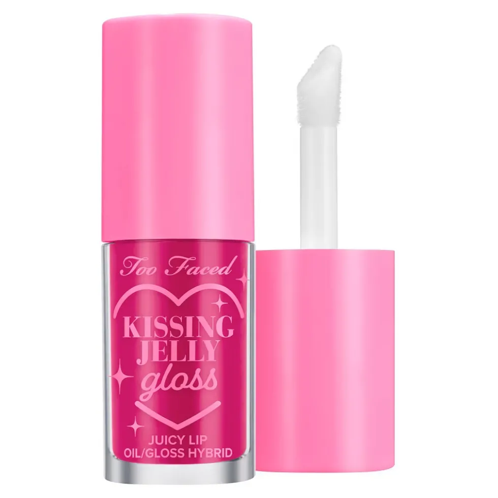 TOO FACED Kissing Jelly błyszczyk do ust Raspberry 4.5ml