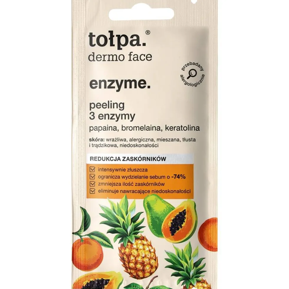 Tołpa Dermo Face Enzyme peeling 3 enzymy 8ml