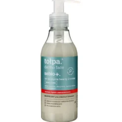 Tołpa Dermo Face Sebio+ żel do mycia twarzy 2 kwasy: AHA + LHA 195ml