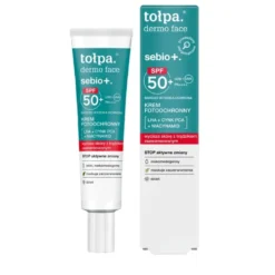 Tołpa Dermo Face Sebio+ krem fotoochronny SPF50+ 40ml