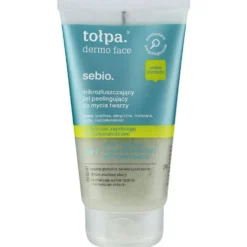 Tołpa Dermo Face Sebio mikrozłuszczający żel peelingujący do mycia twarzy 150ml