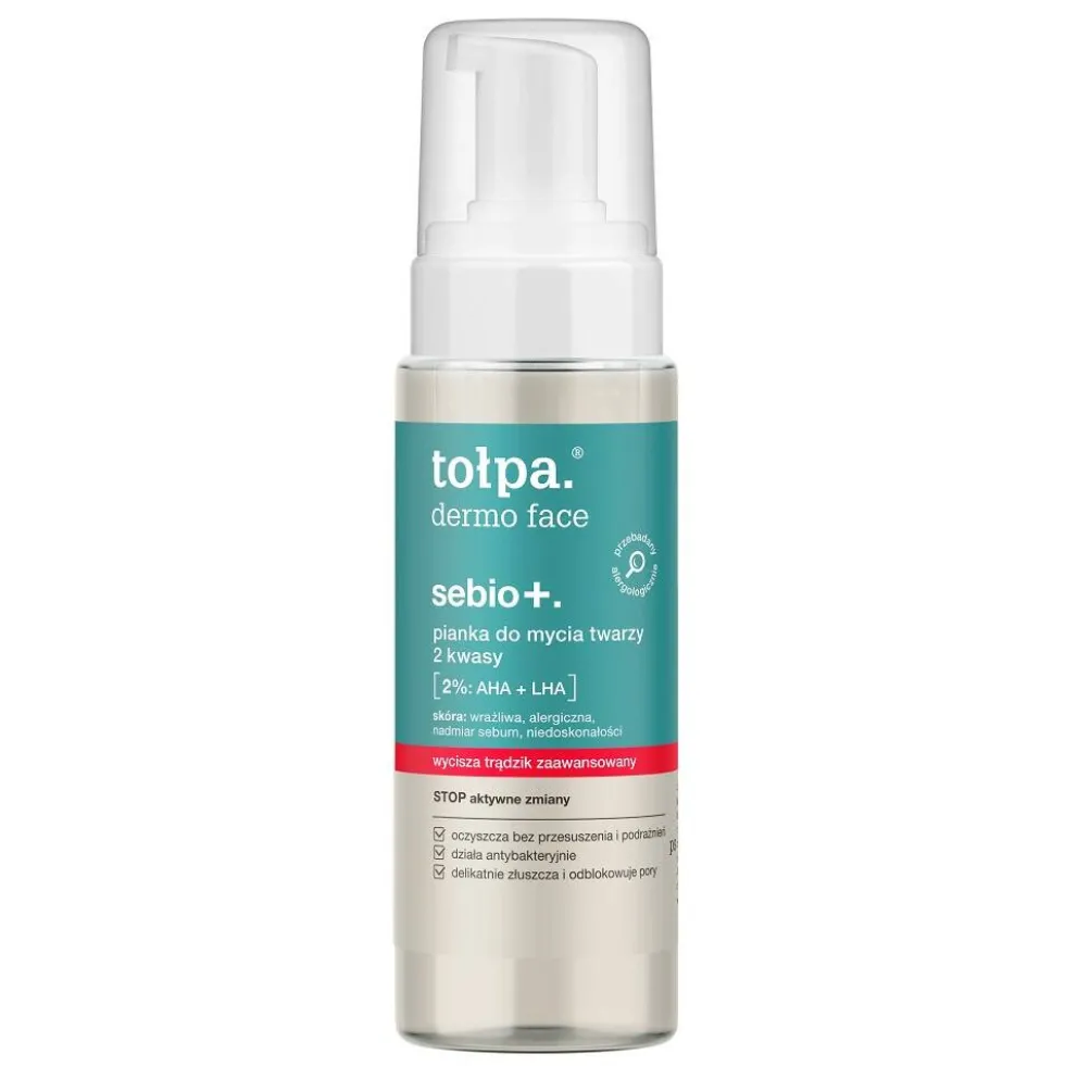 Tołpa Dermo Face Sebio+ pianka do mycia twarzy 150ml