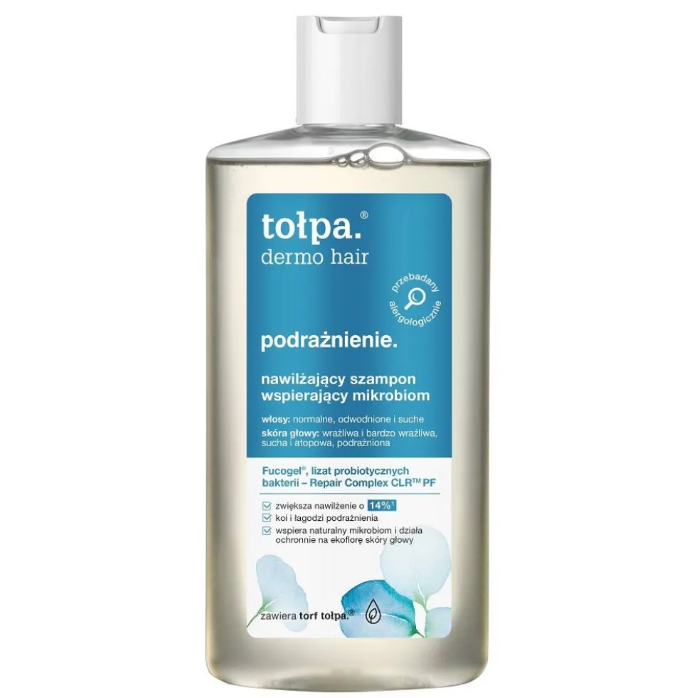 Tołpa Dermo Hair nawilżający szampon wspierający mikrobiom 250ml