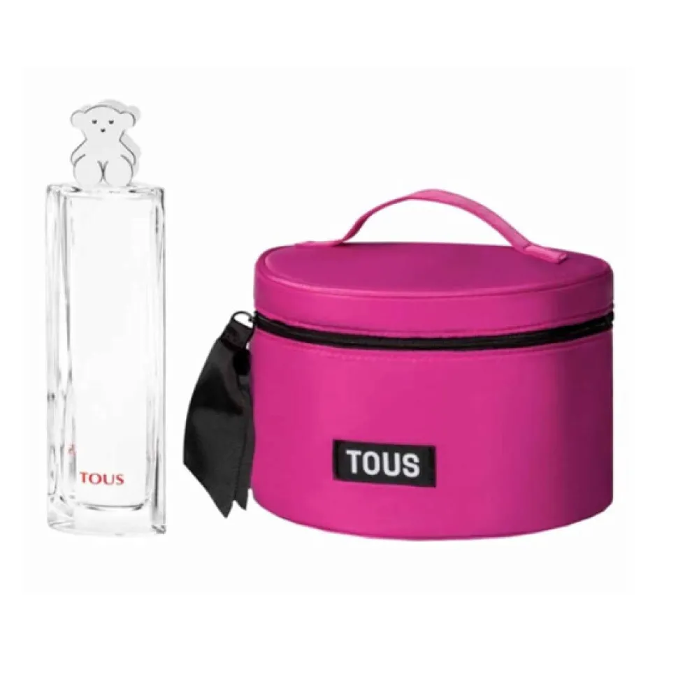 Tous Woman zestaw woda toaletowa spray 90ml + kosmetyczka