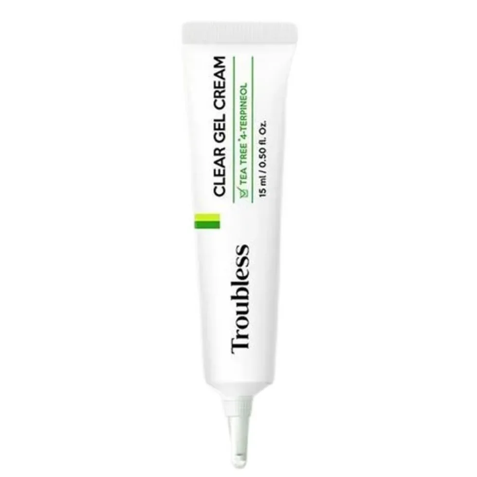 Troubless Clear Gel Cream punktowy żel na niedoskonałości 15ml