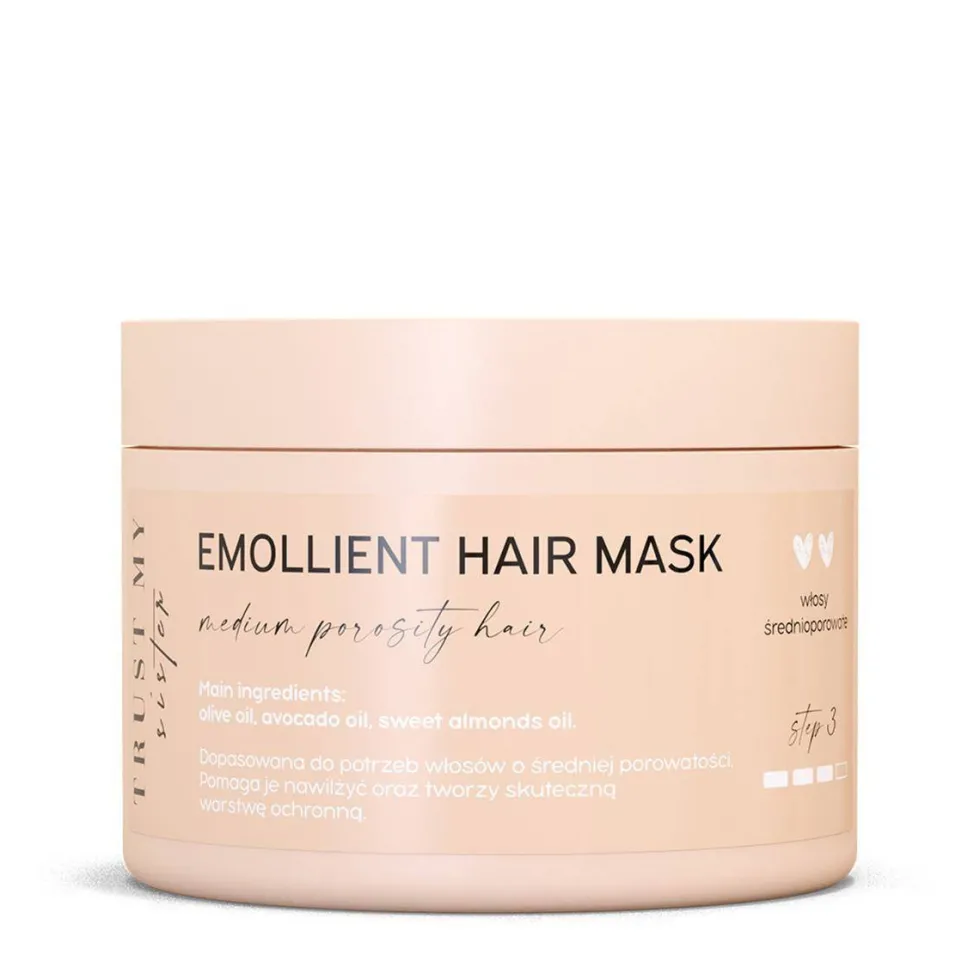Trust My Sister Emollient Hair Mask emolientowa maska do włosów średnioporowatych 150g