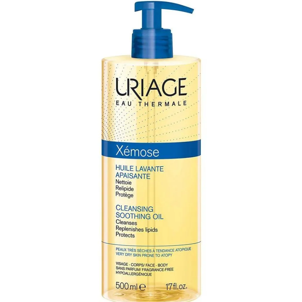URIAGE Xemose Cleansing Soothing Oil oczyszczający olejek pod prysznic i do kąpieli 500ml