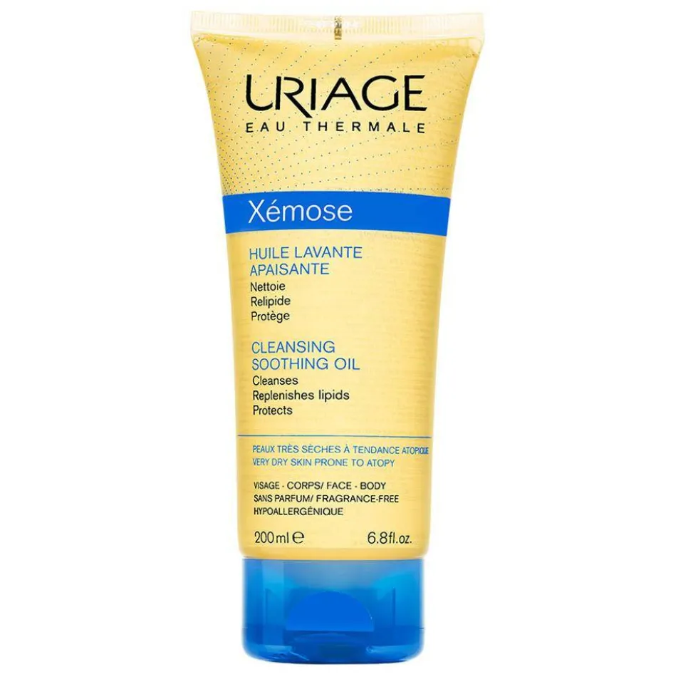 URIAGE Xemose Cleansing Soothing Oil oczyszczający olejek pod prysznic i do kąpieli 200ml