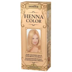 Venita Henna Color balsam koloryzujący z ekstraktem z henny 1 Słoneczny Blond 75ml