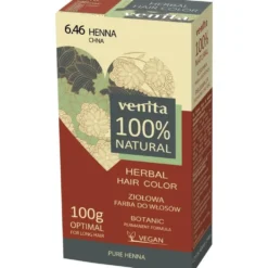 Venita Herbal Hair Color ziołowa farba do włosów 6.46 Chna 100g