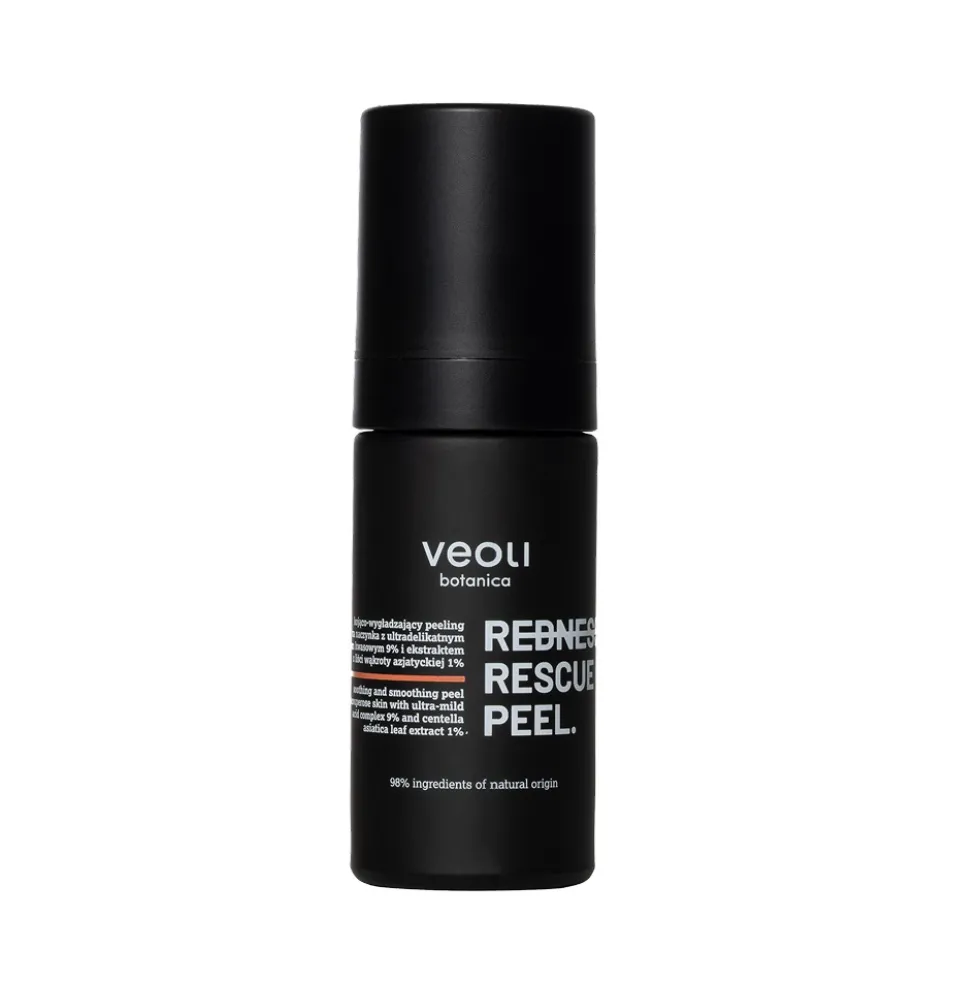 Veoli Botanica Redness Rescue Peel kojąco-wygładzający peeling na naczynka 30ml