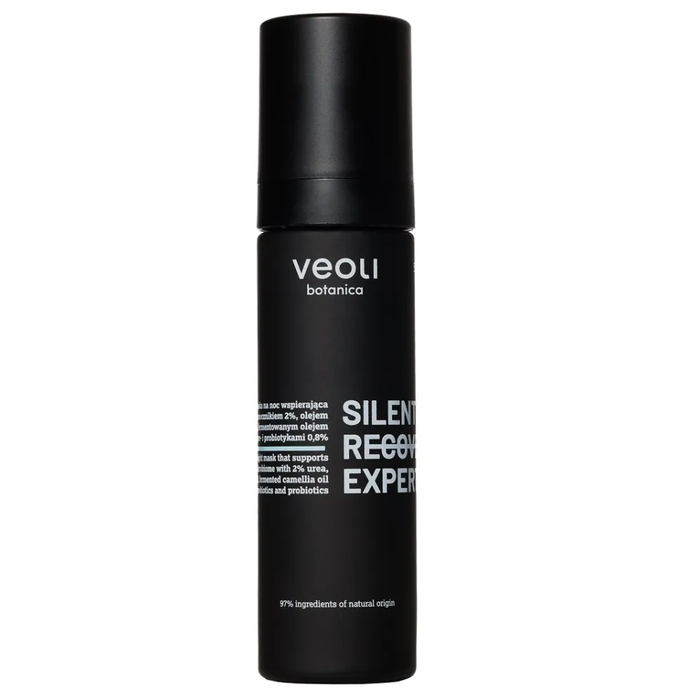 Veoli Botanica Silent Recovery Expert wyciszająca maska na noc wspierająca mikrobiom 50ml