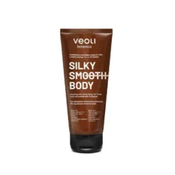 Veoli Botanica Silky Smooth Body wygładzająco-nawilżająca maska do ciała w formie peelingu 180ml