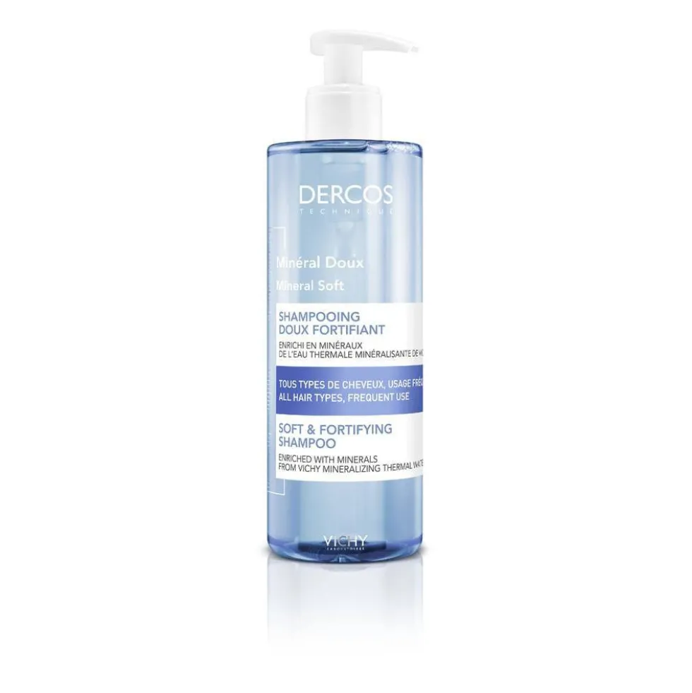 Vichy Dercos Mineral łagodny szampon wzmacniający do włosów 400ml