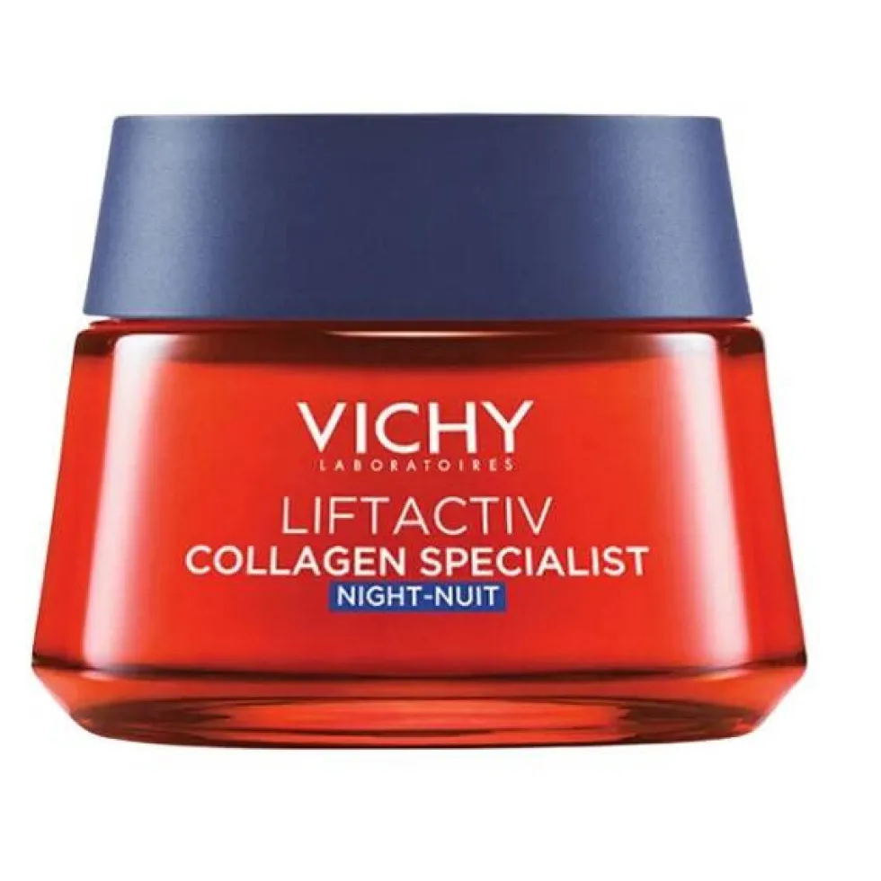 Vichy Liftactiv Collagen Specialist przeciwzmarszczkowy krem na noc 50ml