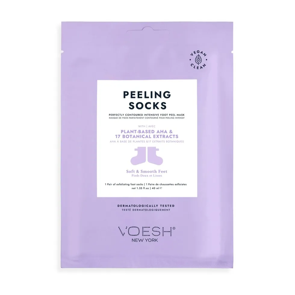 VOESH Peeling Socks skarpetki złuszczające z ekstraktem z lawendy 1 para