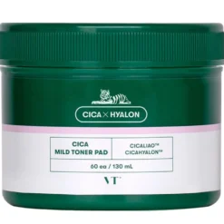 VT Cosmetics Cica Mild Toner Pad złuszczające płatki tonizujące 60szt.