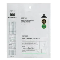 VT Cosmetics Reedle Shot 100 2Step Mask dwuetapowy zabieg z technologią mikroigieł 26.5g