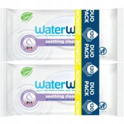 WaterWipes BIO chusteczki nawilżane dla dzieci z ekstraktem z lawendy 2x60szt.