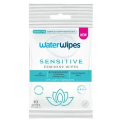 WaterWipes Sensitive Feminine Wipes chusteczki do higieny intymnej dla skóry wrażliwej 10szt.