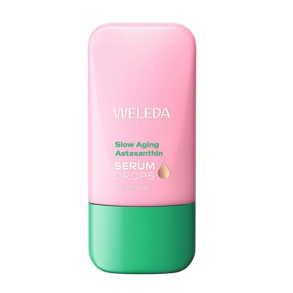 Weleda Boost Slow Aging Astaxanthin przeciwstarzeniowe serum w kroplach z astaksantyną 30ml