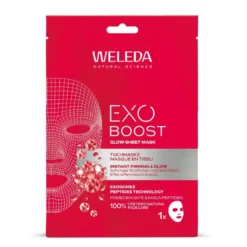 Weleda Exo Boost rozświetlająca maska w płachcie 20ml