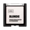 Wibo Blondie Baked Highlighter & Eyeshadow wypiekany rozświetlacz do twarzy i oczu 1 4g