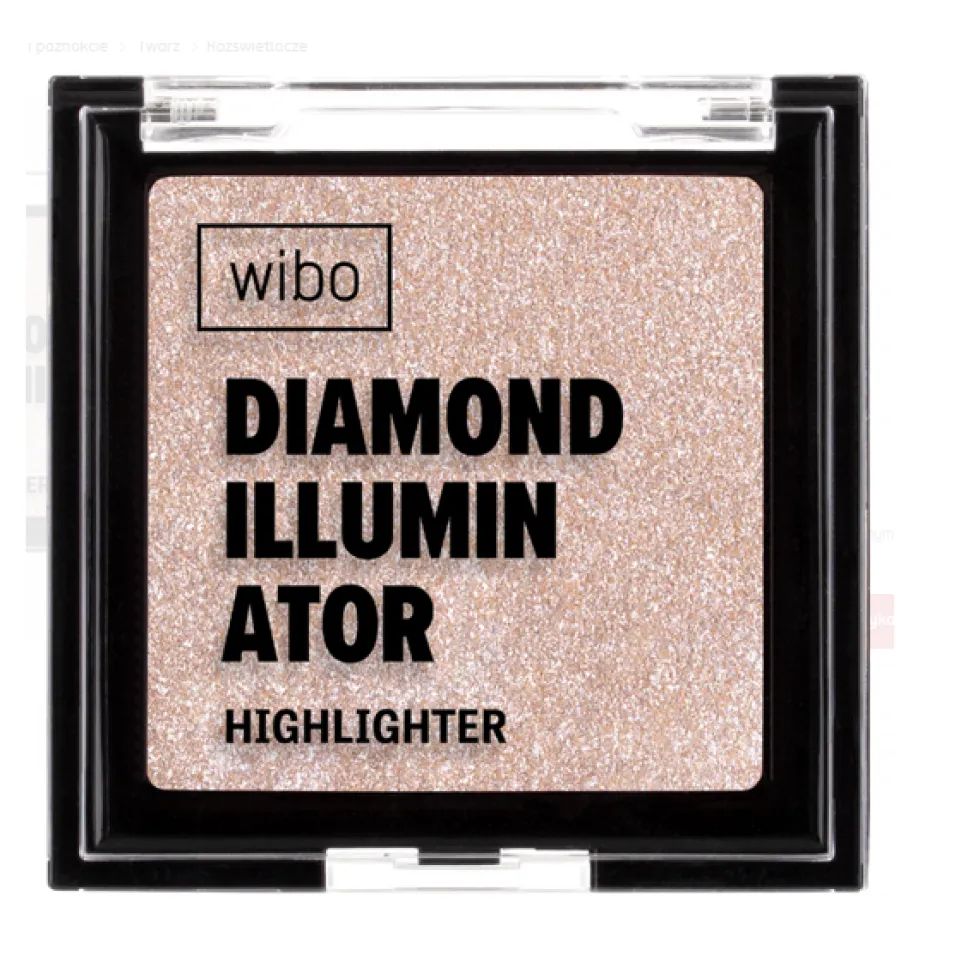 Wibo Diamond Illuminator rozświetlacz do twarzy 3