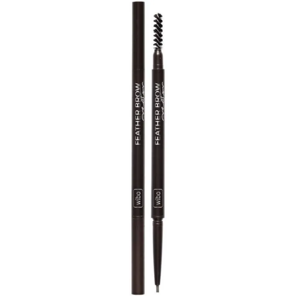 Wibo Feather Brow Creator kredka do brwi ze szczoteczką Dark Brown