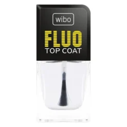 Wibo Fluo Top Coat bezbarwny top do paznokci 8.5ml