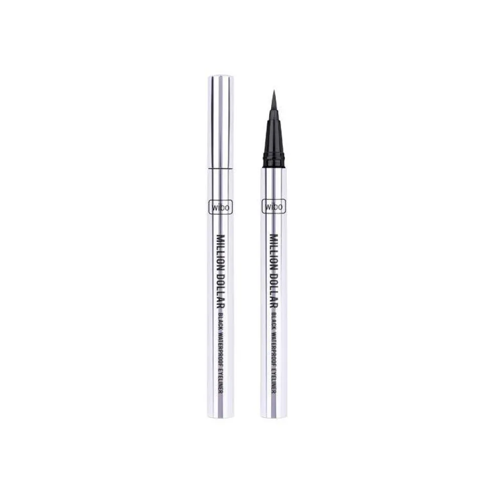 Wibo Million Dollar Waterproof Eyeliner wodoodporny eyeliner do powiek 1 Black 0.8g