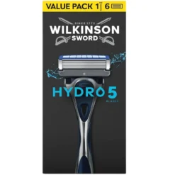 Wilkinson Hydro 5 maszynka do golenia z 5 ostrzami i 6 wkładów