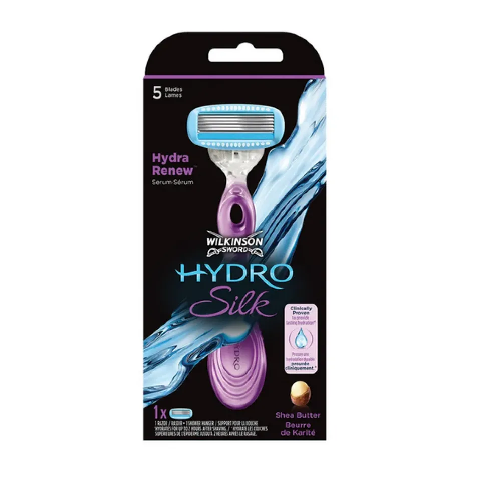 Wilkinson Hydro Silk maszynka do golenia z wymiennymi ostrzami dla kobiet 1szt