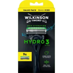 Wilkinson Hydro 3 Skin Hydration maszynka do golenia z 3 ostrzami i 9 wkładów