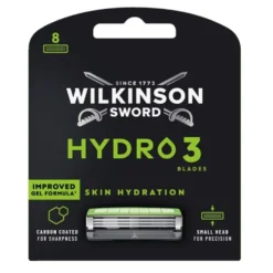 Wilkinson Hydro 3 Skin Hydration wkład z 3 ostrzami 8szt