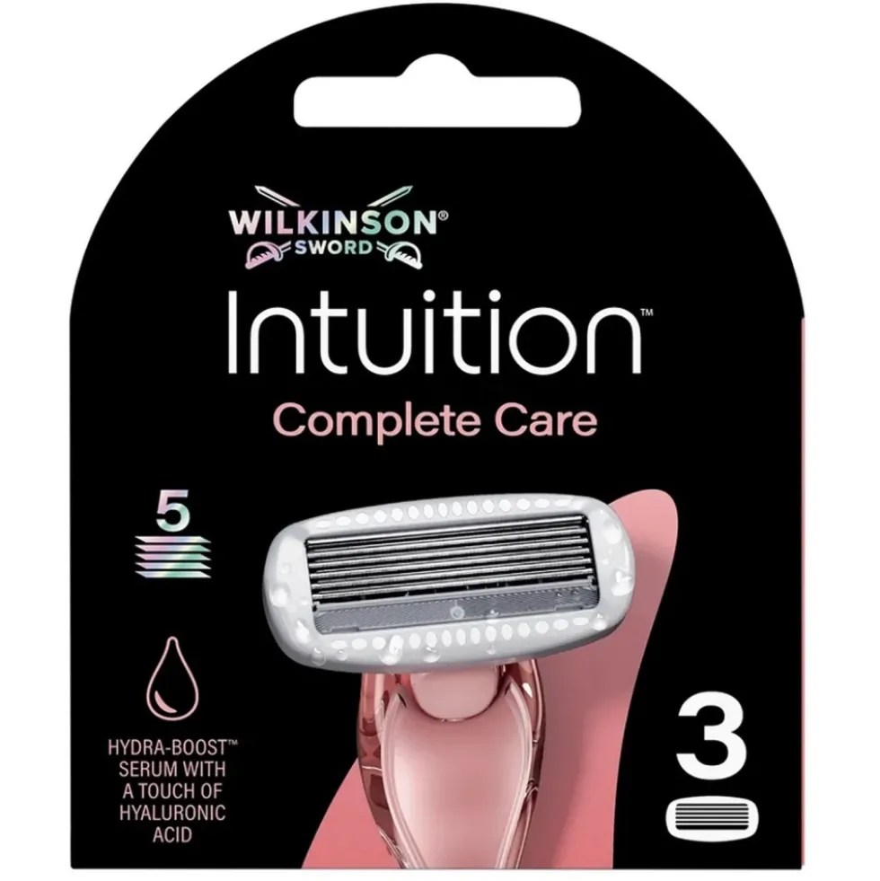 Wilkinson Intuition Complete Care zapasowe ostrza do maszynki do golenia dla kobiet 3szt