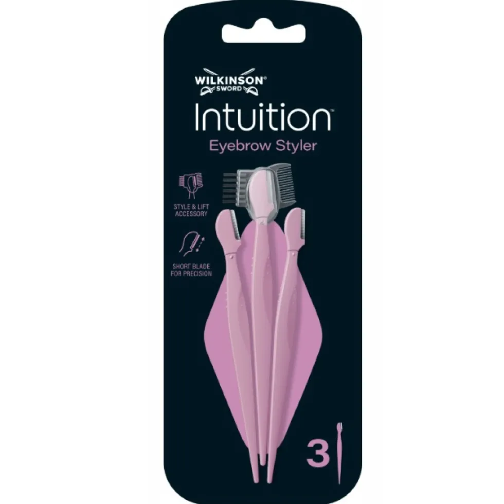 Wilkinson Intuition Eyebrow Styler narzędzie do modelowania brwi 3szt.