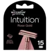 Wilkinson Intuition Rose Gold potrójnie powlekane ostrza 15szt.
