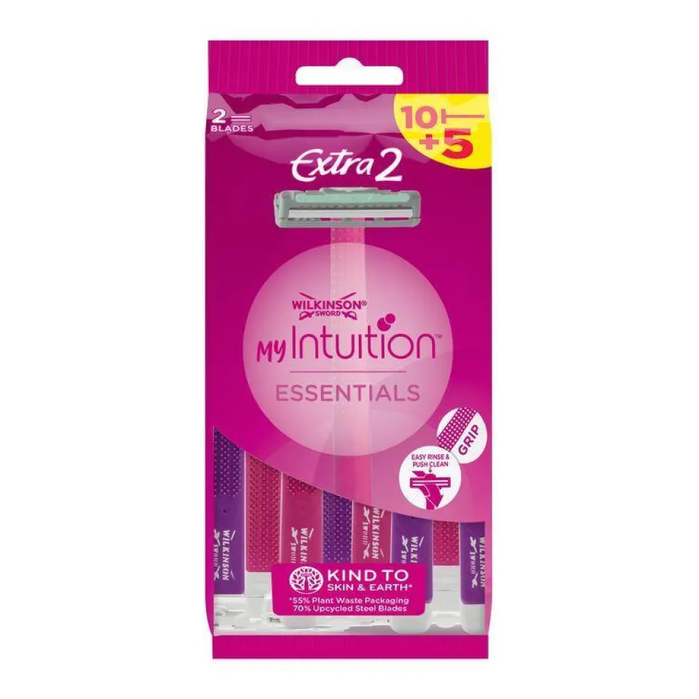 Wilkinson My Intuition Extra2 Essentials jednorazowe maszynki do golenia dla kobiet 15szt