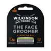Wilkinson The Face Groomer wkład z 5 ostrzami i żelem nawilżającym 4szt